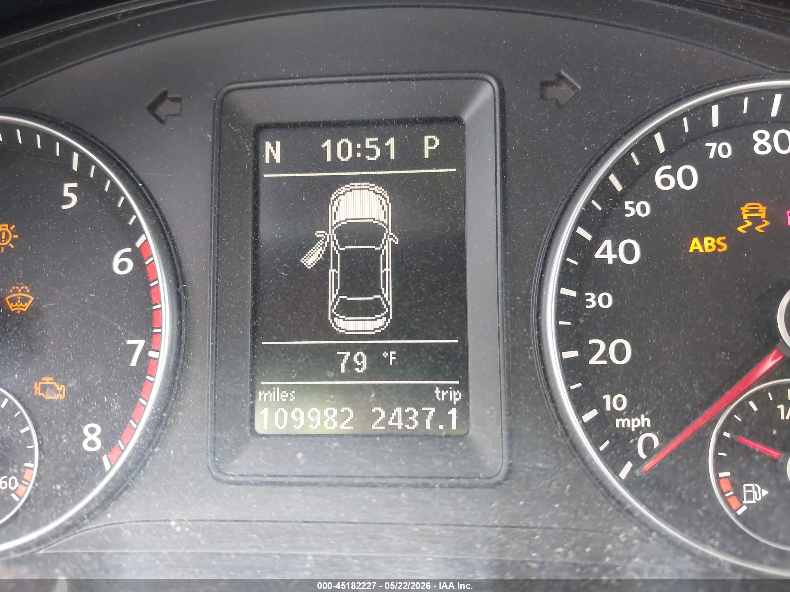 2010 Volkswagen Eos Lux Navy vin: WVWFA7AH0AV025828