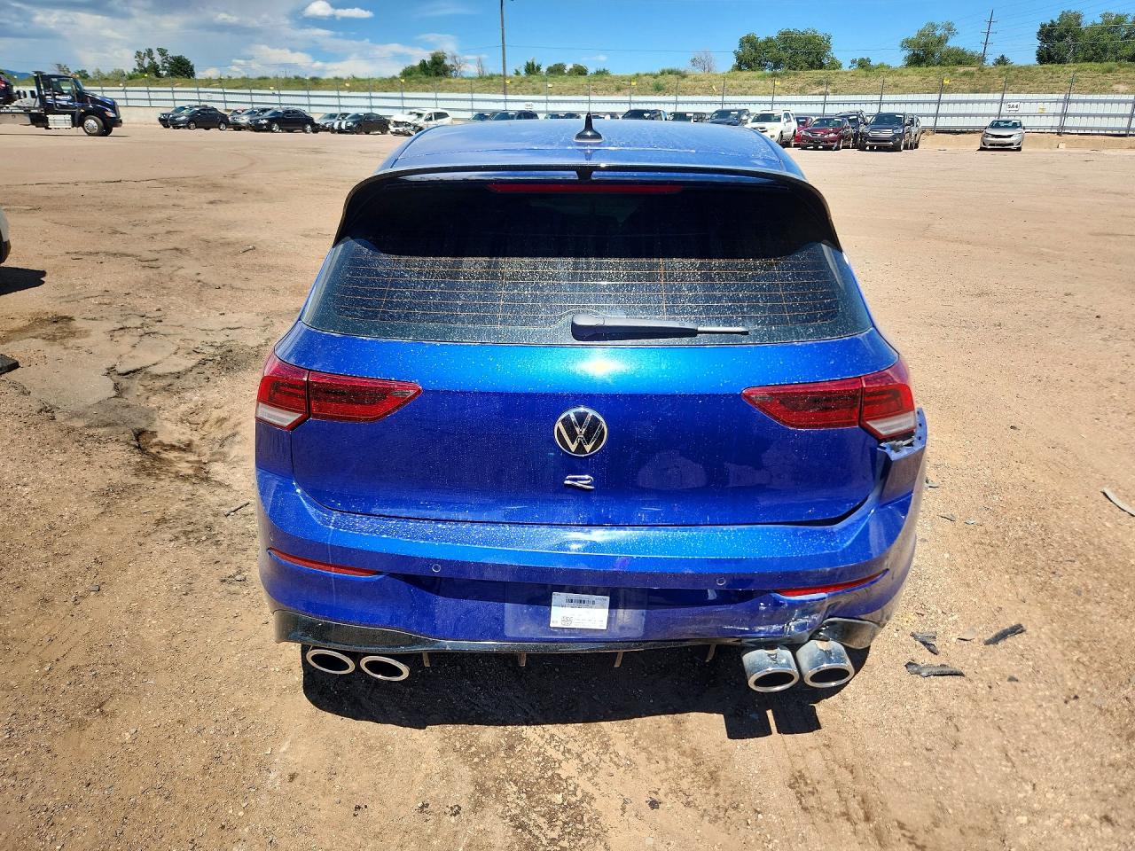 2024 Volkswagen Golf R Blue vin: WVWFB7CD1RW220382