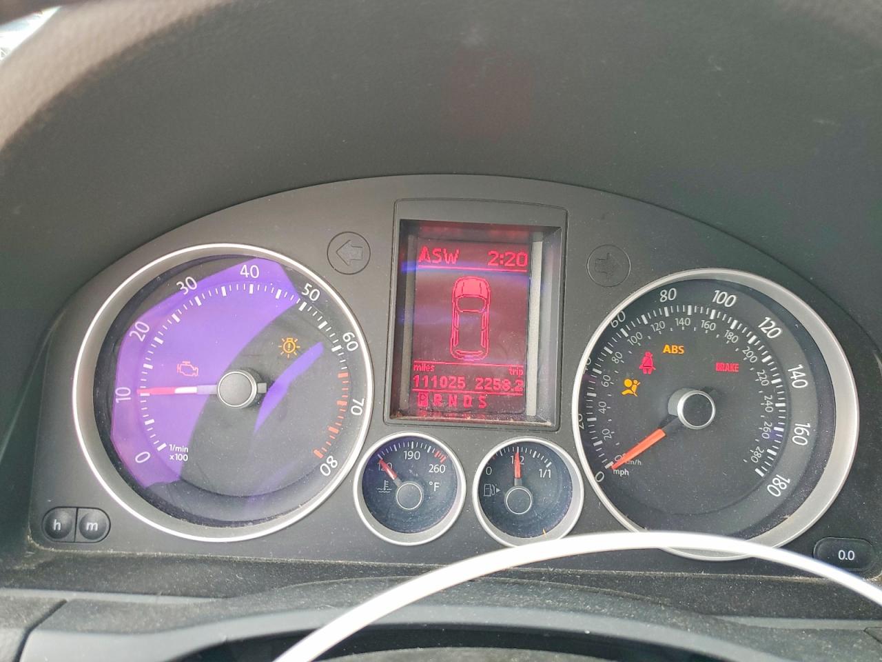 2009 Volkswagen Gti Красный vin: WVWFD71K99W047156