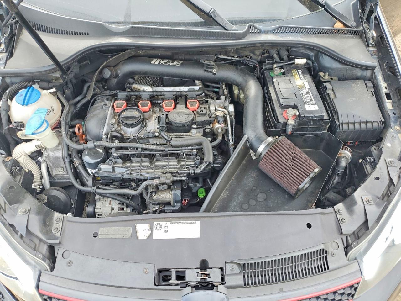 2012 Volkswagen Gti Black vin: WVWFD7AJ0CW012990
