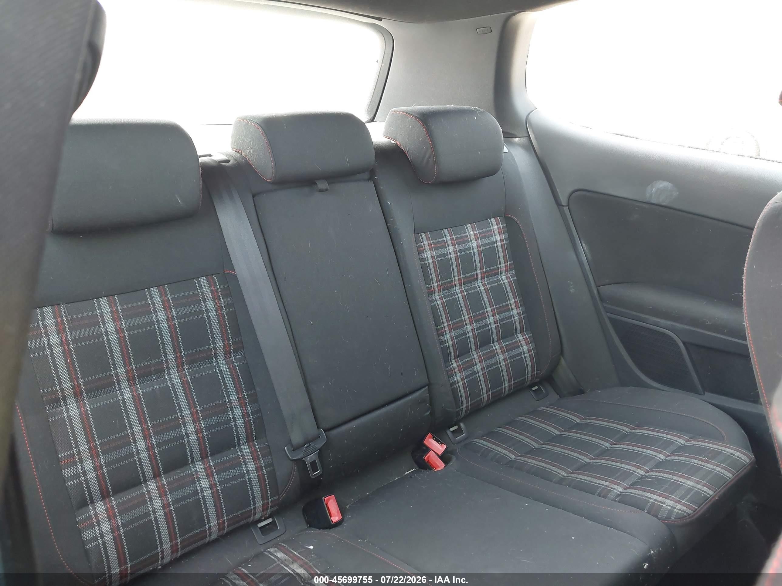 2010 Volkswagen Gti 2-door Gray vin: WVWFD7AJ1AW201189
