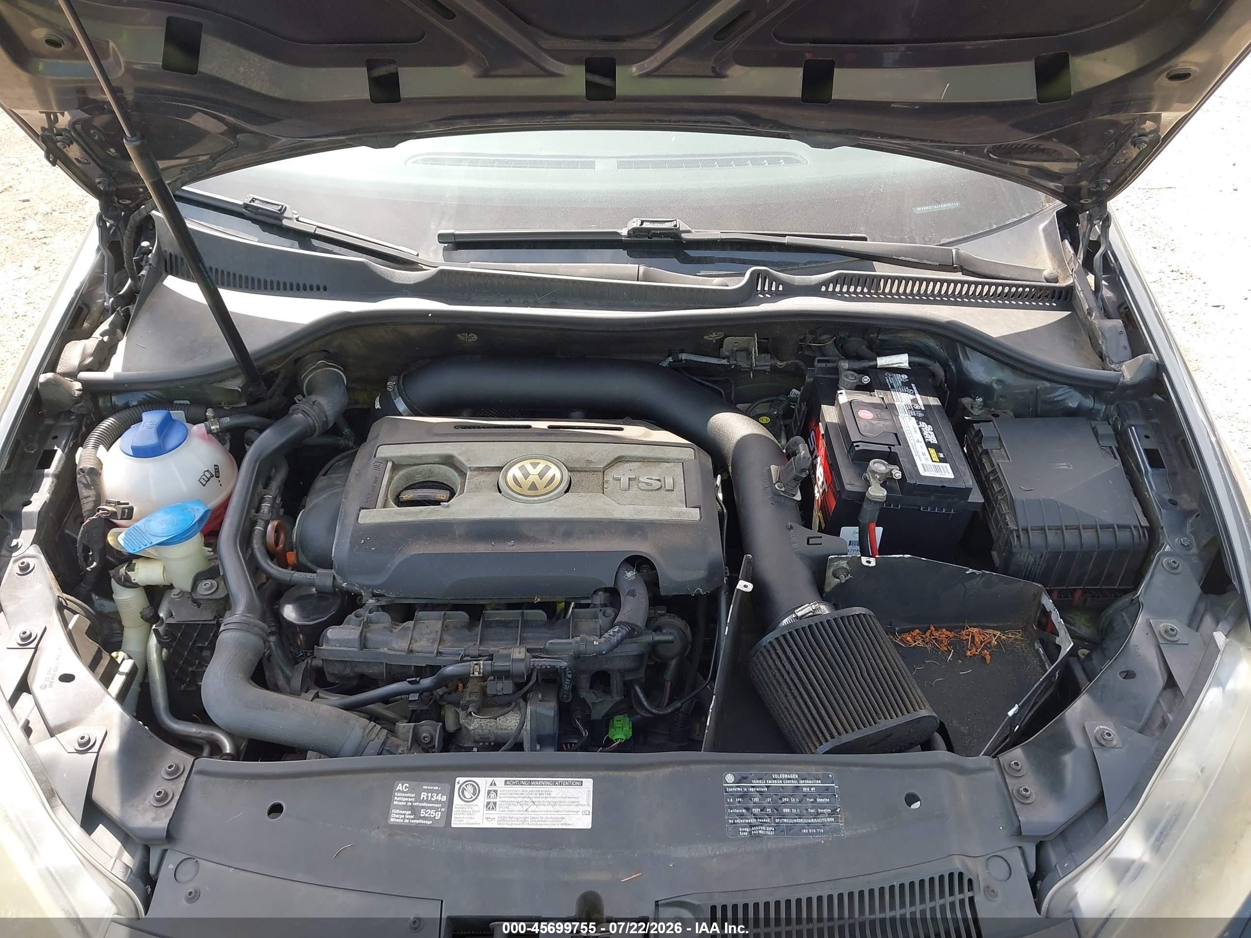2010 Volkswagen Gti 2-door Gray vin: WVWFD7AJ1AW201189