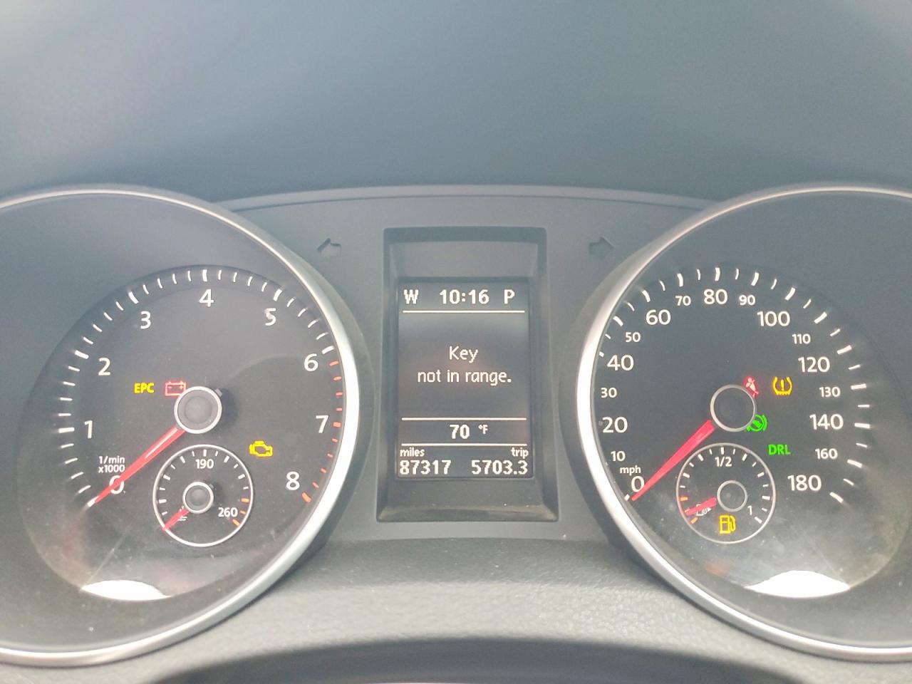 2010 Volkswagen Gti White vin: WVWFD7AJ1AW273879