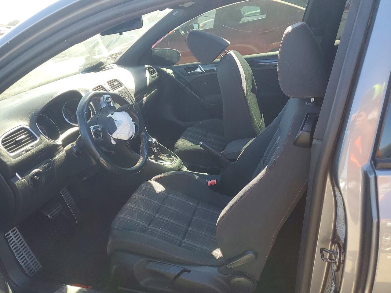 2012 Volkswagen Gti Gray vin: WVWFD7AJ1CW144060