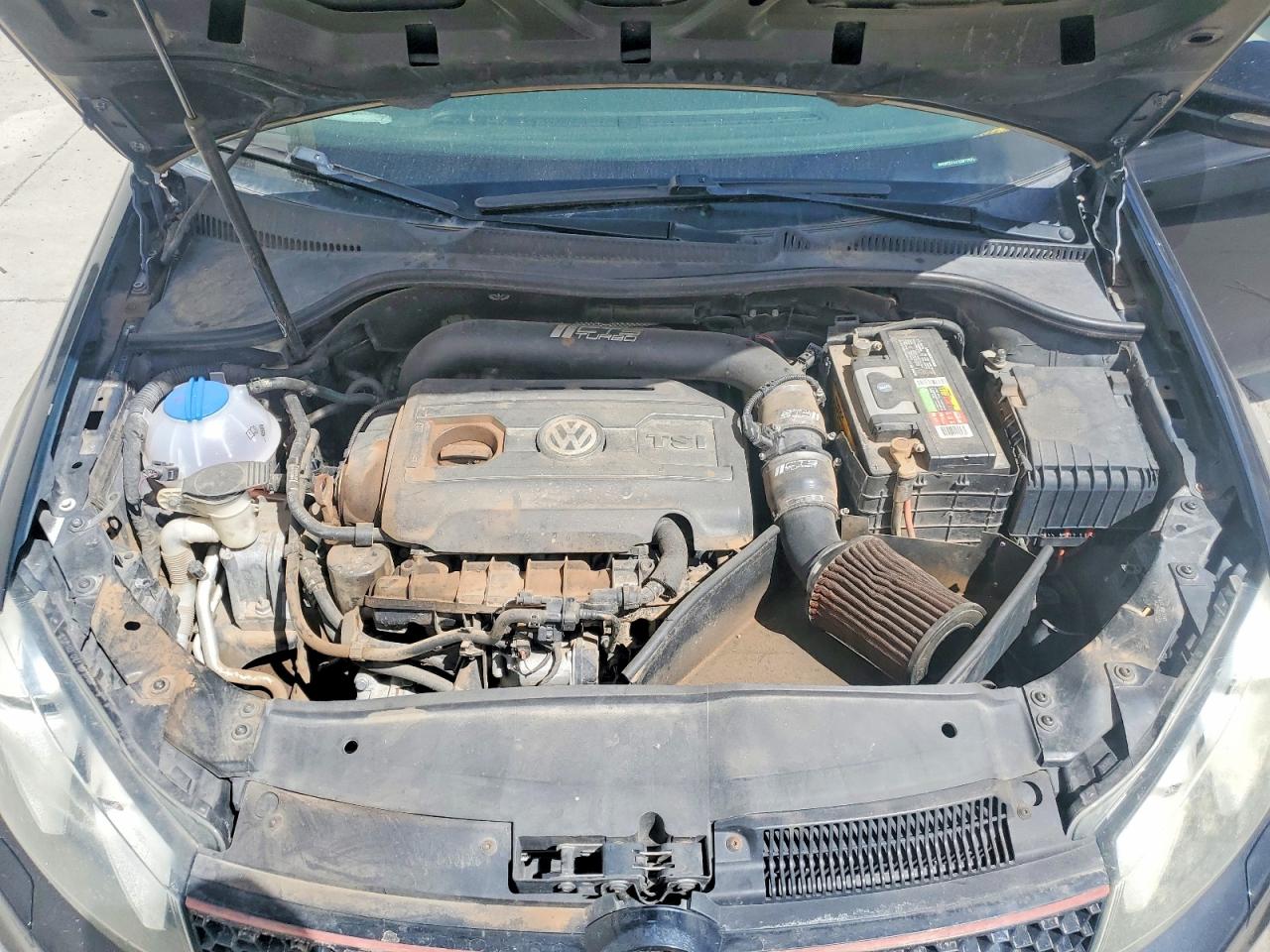 2012 Volkswagen Gti Black vin: WVWFD7AJ1CW170724