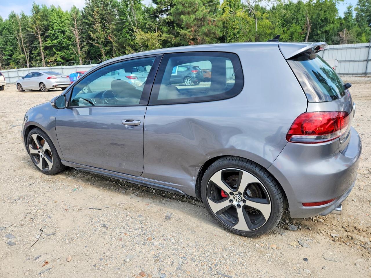 2011 Volkswagen Gti Gray vin: WVWFD7AJ3BW187717