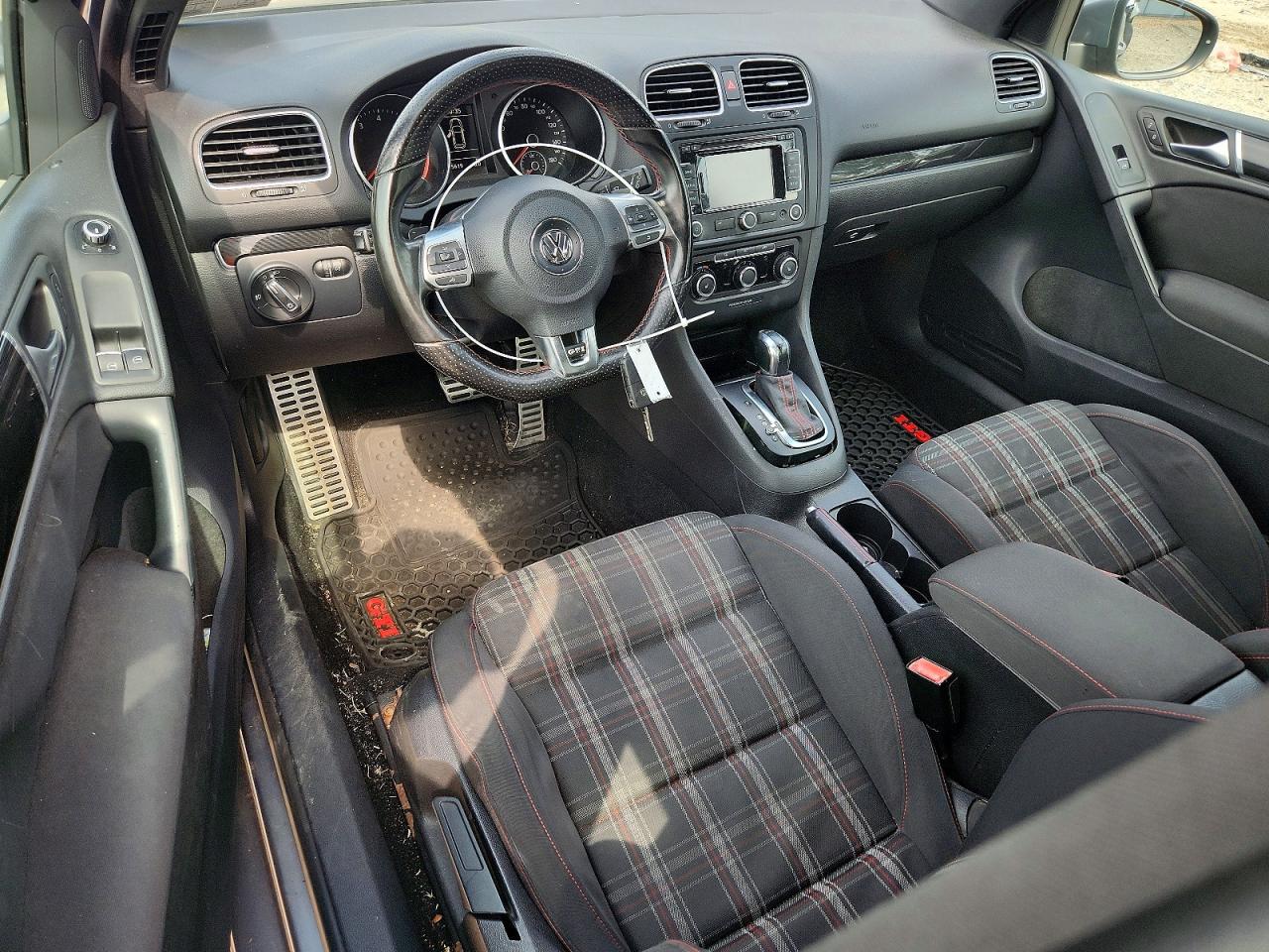 2011 Volkswagen Gti Gray vin: WVWFD7AJ3BW187717