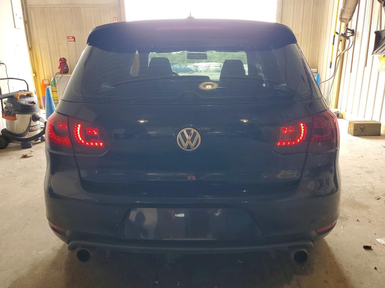 2010 Volkswagen Gti Black vin: WVWFD7AJ4AW313873
