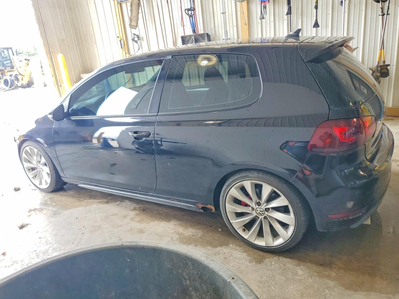 2010 Volkswagen Gti Black vin: WVWFD7AJ4AW313873