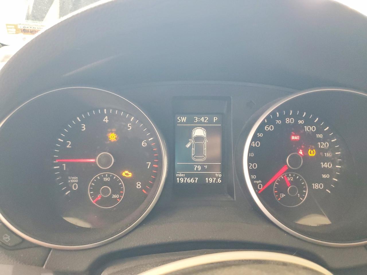 2010 Volkswagen Gti Black vin: WVWFD7AJ4AW313873