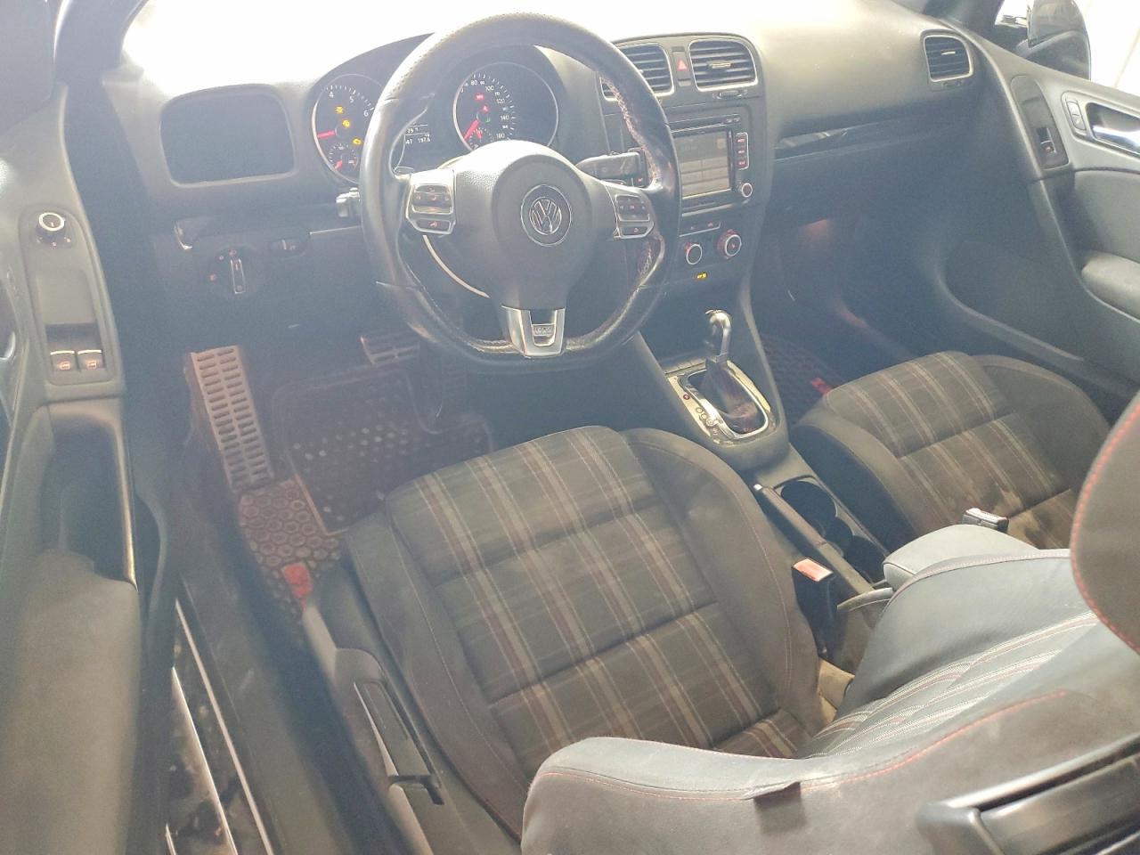 2010 Volkswagen Gti Black vin: WVWFD7AJ4AW313873