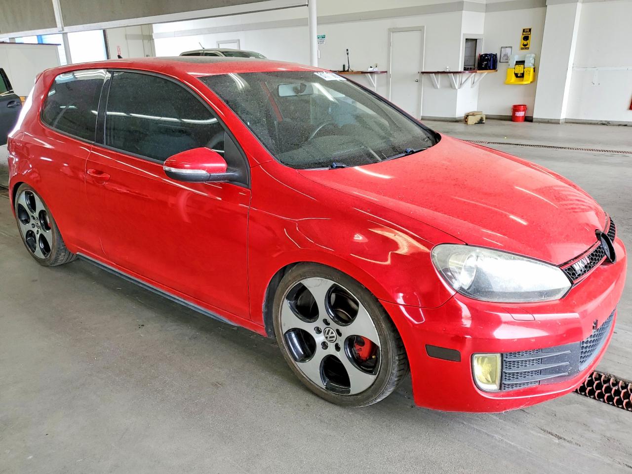 2011 Volkswagen Gti Red vin: WVWFD7AJ4BW103615