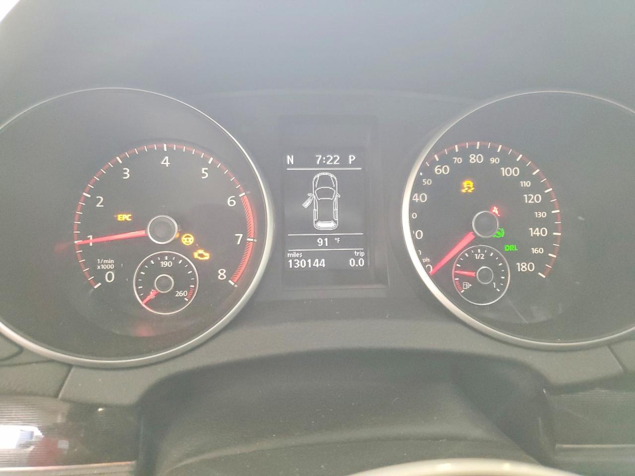 2011 Volkswagen Gti Red vin: WVWFD7AJ4BW103615