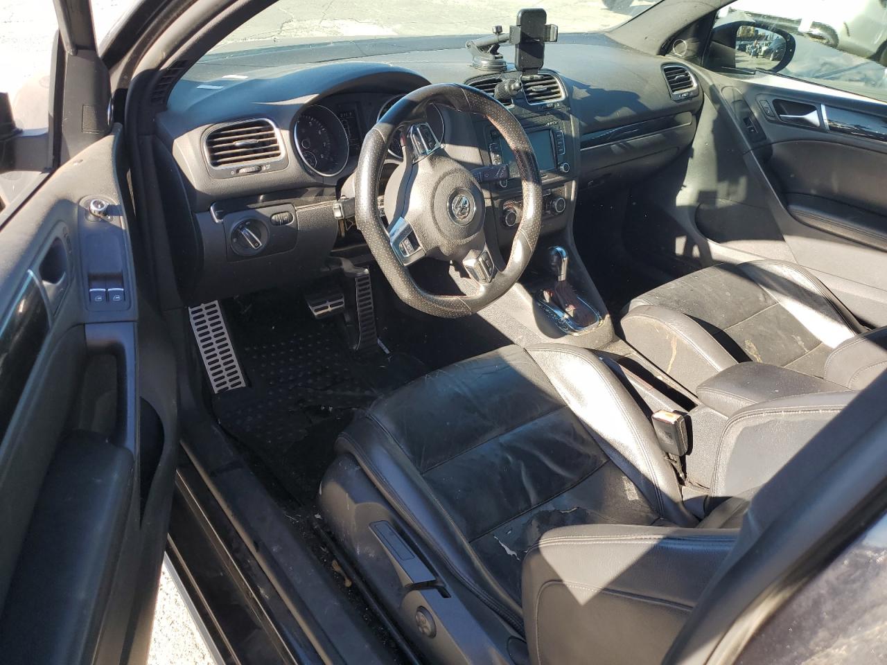 2010 Volkswagen Gti Black vin: WVWFD7AJ5AW256535