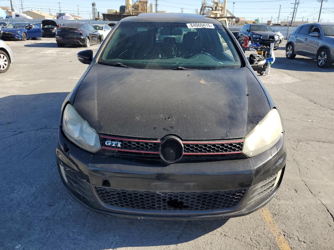 2010 Volkswagen Gti Black vin: WVWFD7AJ5AW256535