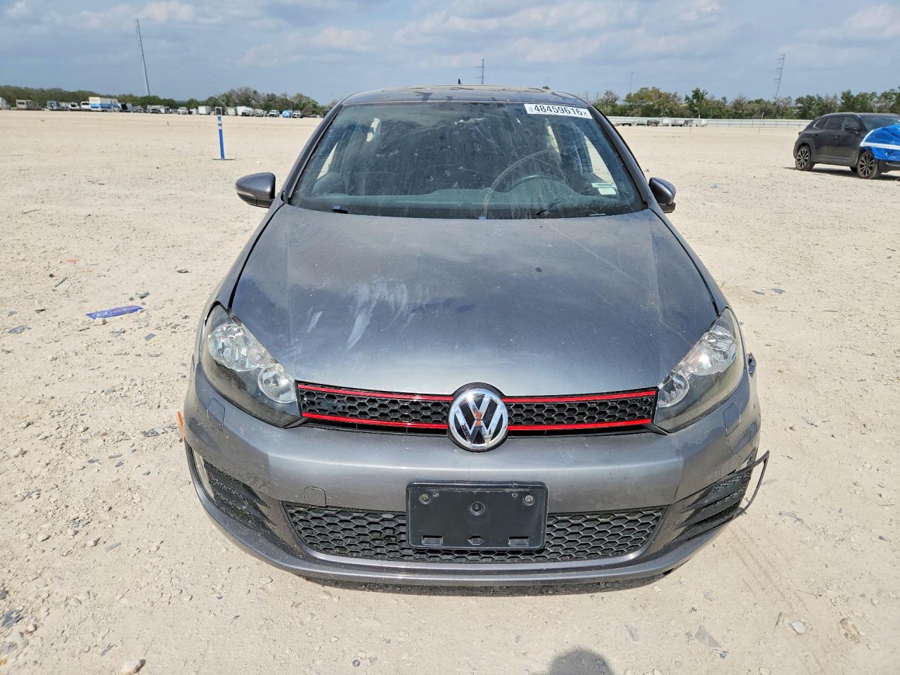 2012 Volkswagen Gti Silver vin: WVWFD7AJ8CW135856