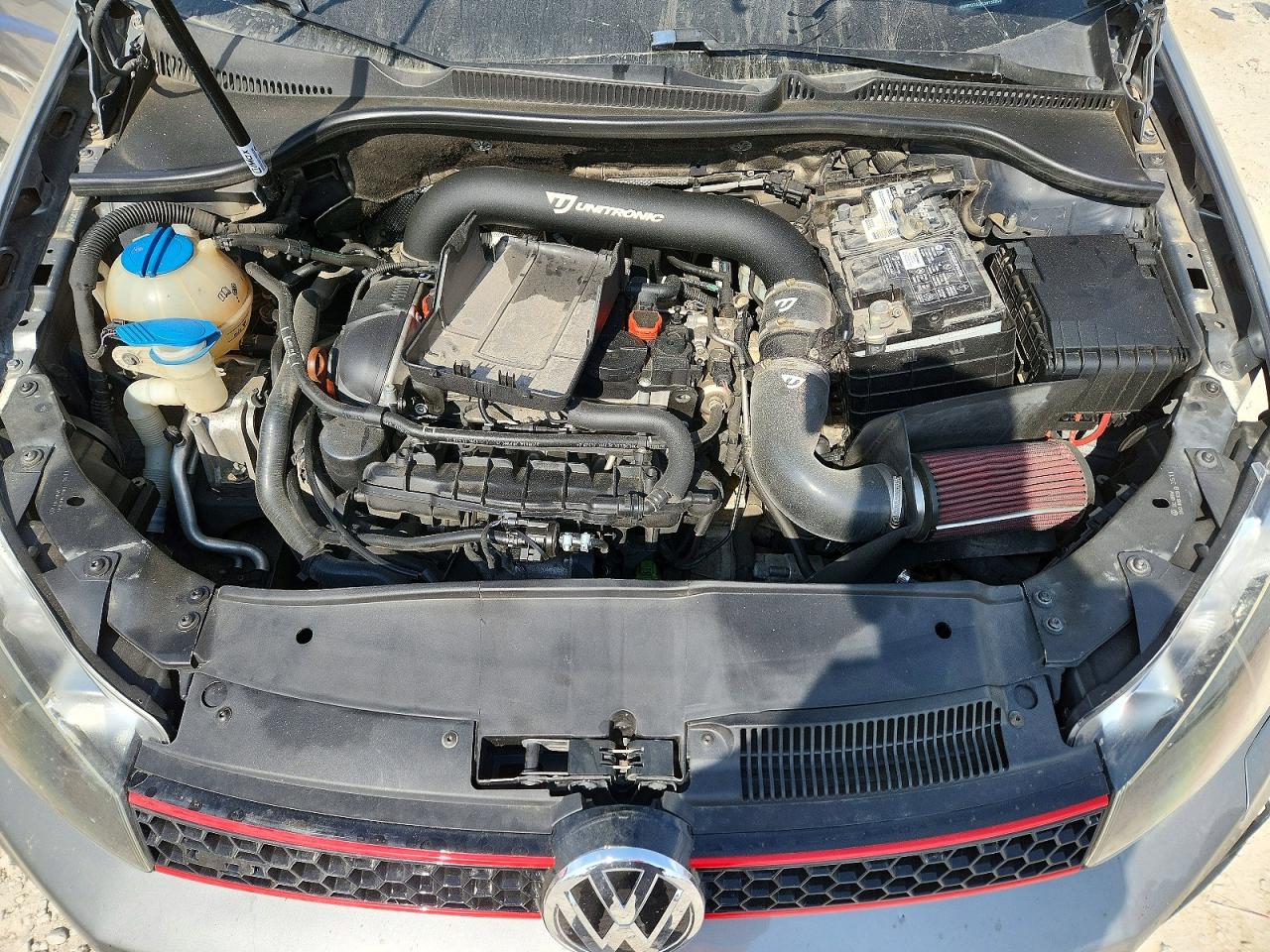 2012 Volkswagen Gti Silver vin: WVWFD7AJ8CW135856