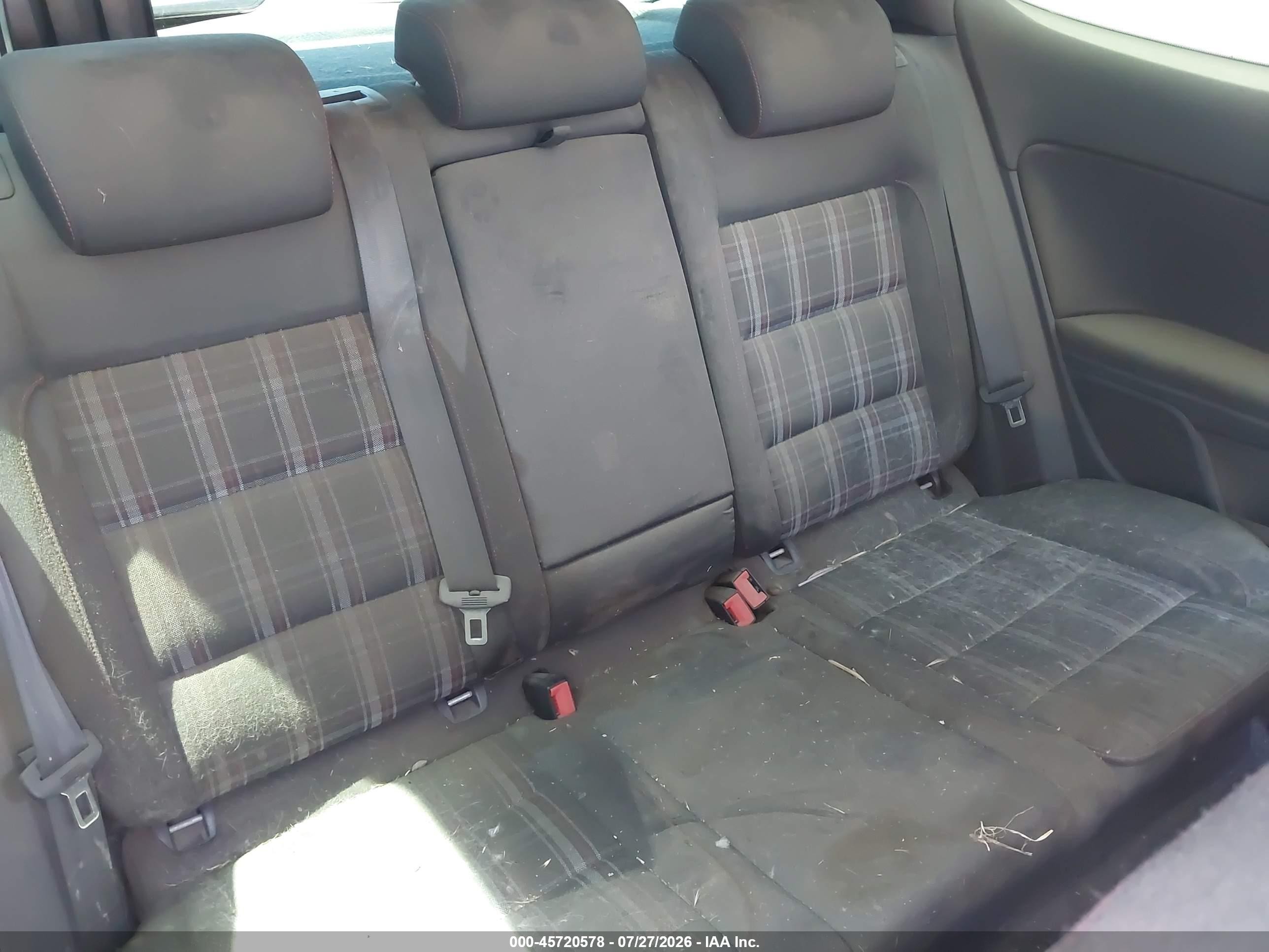 2010 Volkswagen Gti 2-door Black vin: WVWFD7AJ9AW140285