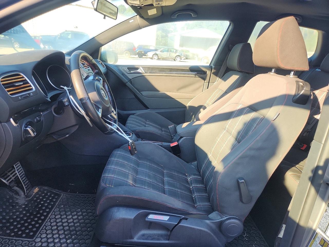 2012 Volkswagen Gti Gray vin: WVWFD7AJ9CW074999