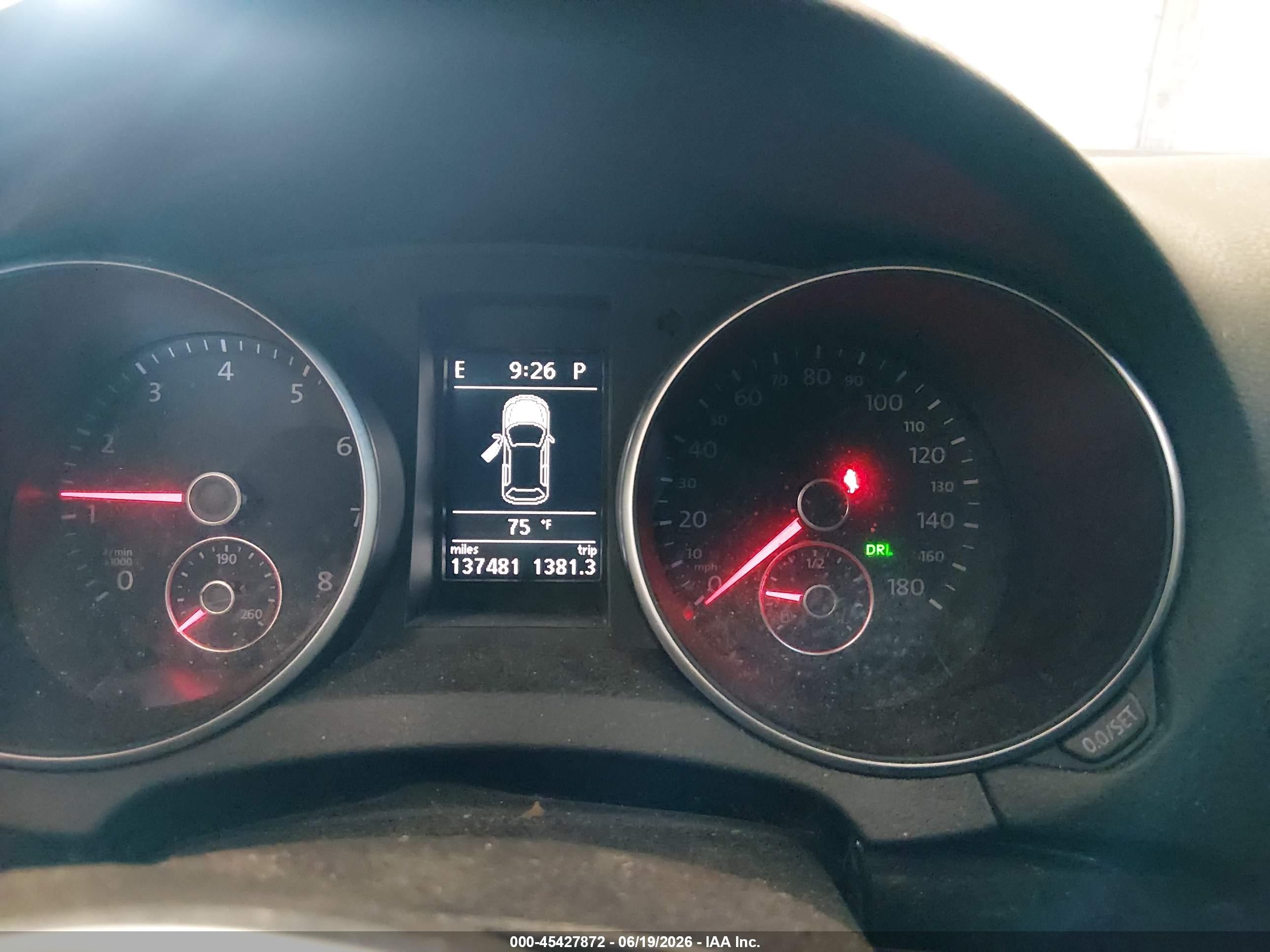 2012 Volkswagen Gti 2-door Черный vin: WVWFD7AJ9CW227087