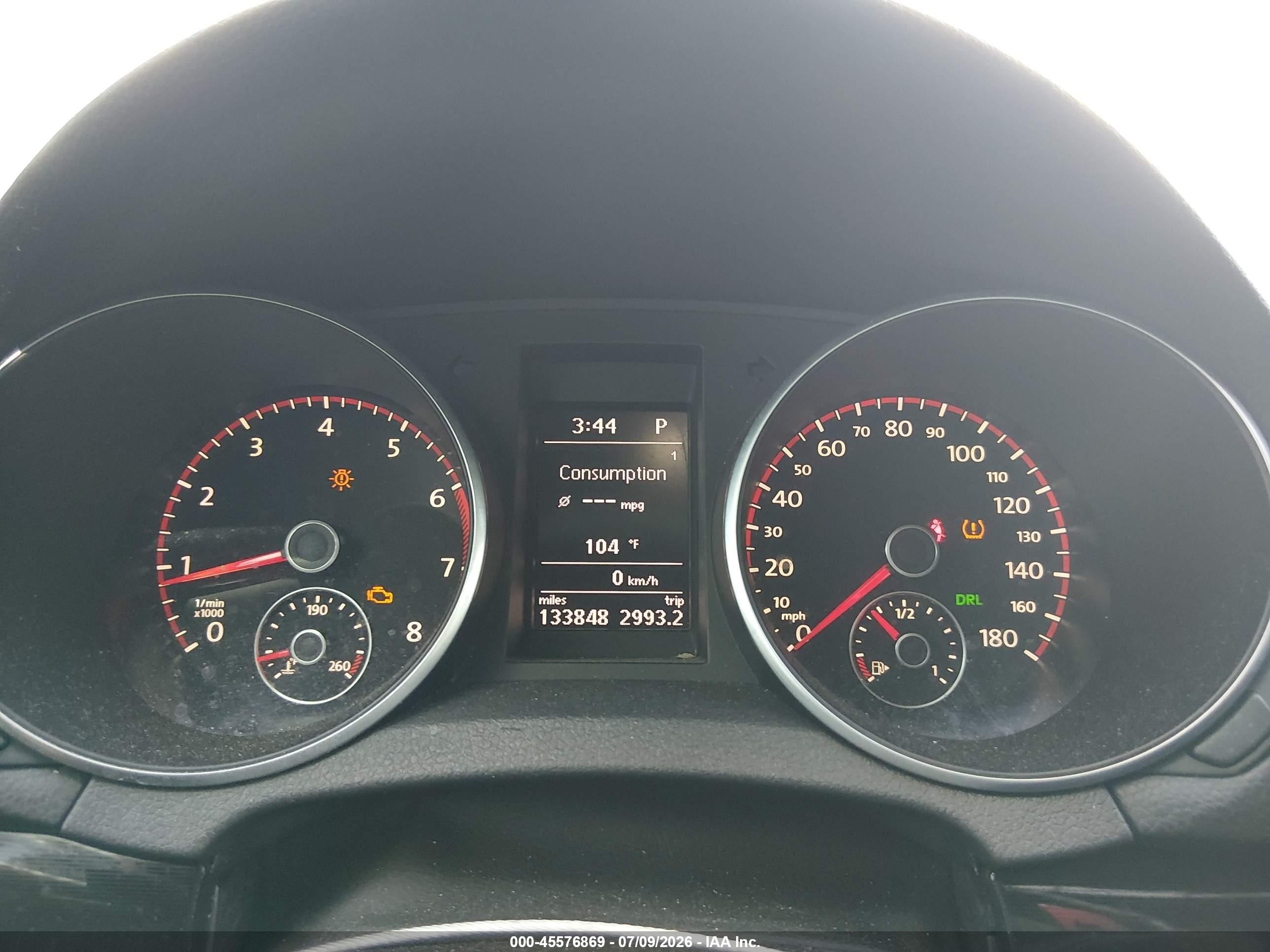 2011 Volkswagen Gti 2-door Black vin: WVWFD7AJXBW147778