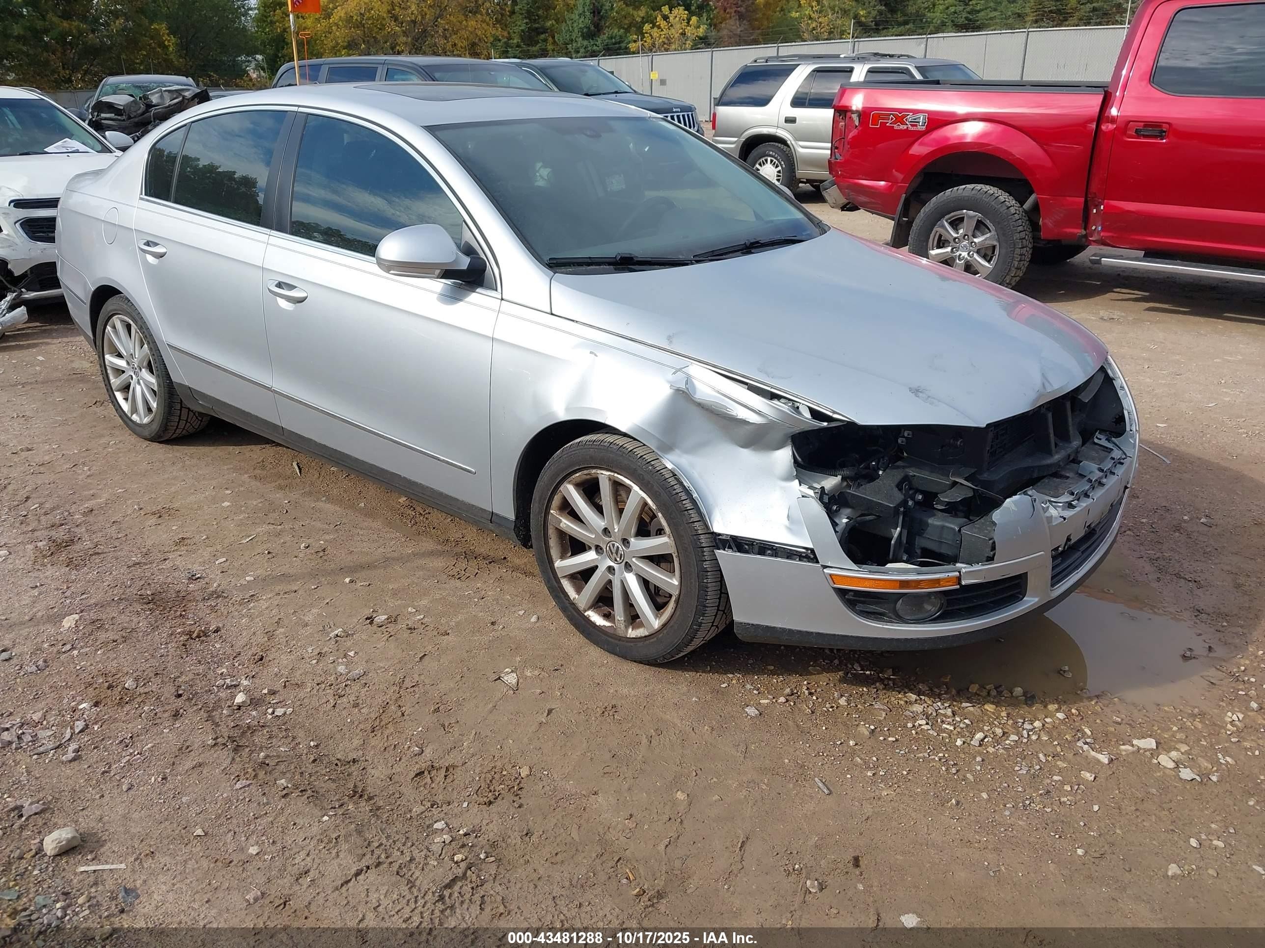 2006 Volkswagen Passat 3.6 Silver vin: WVWFU73C26E143380