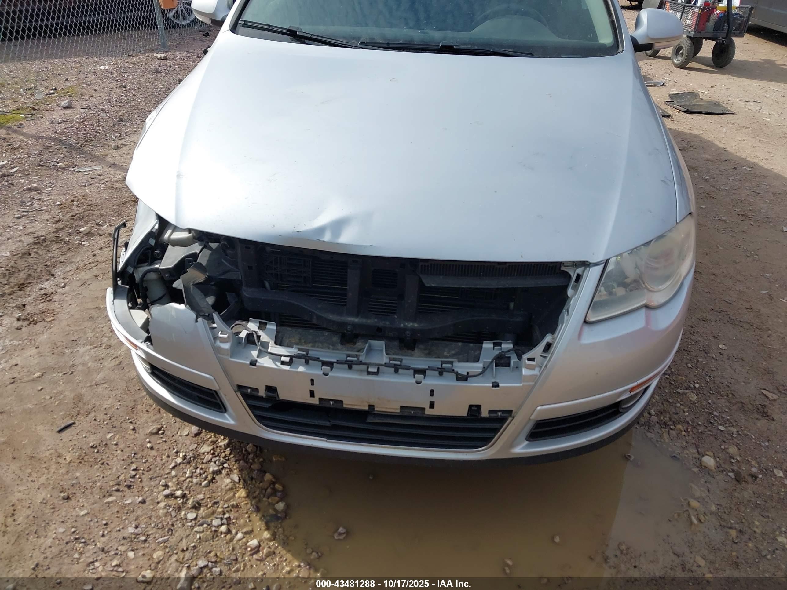 2006 Volkswagen Passat 3.6 Silver vin: WVWFU73C26E143380
