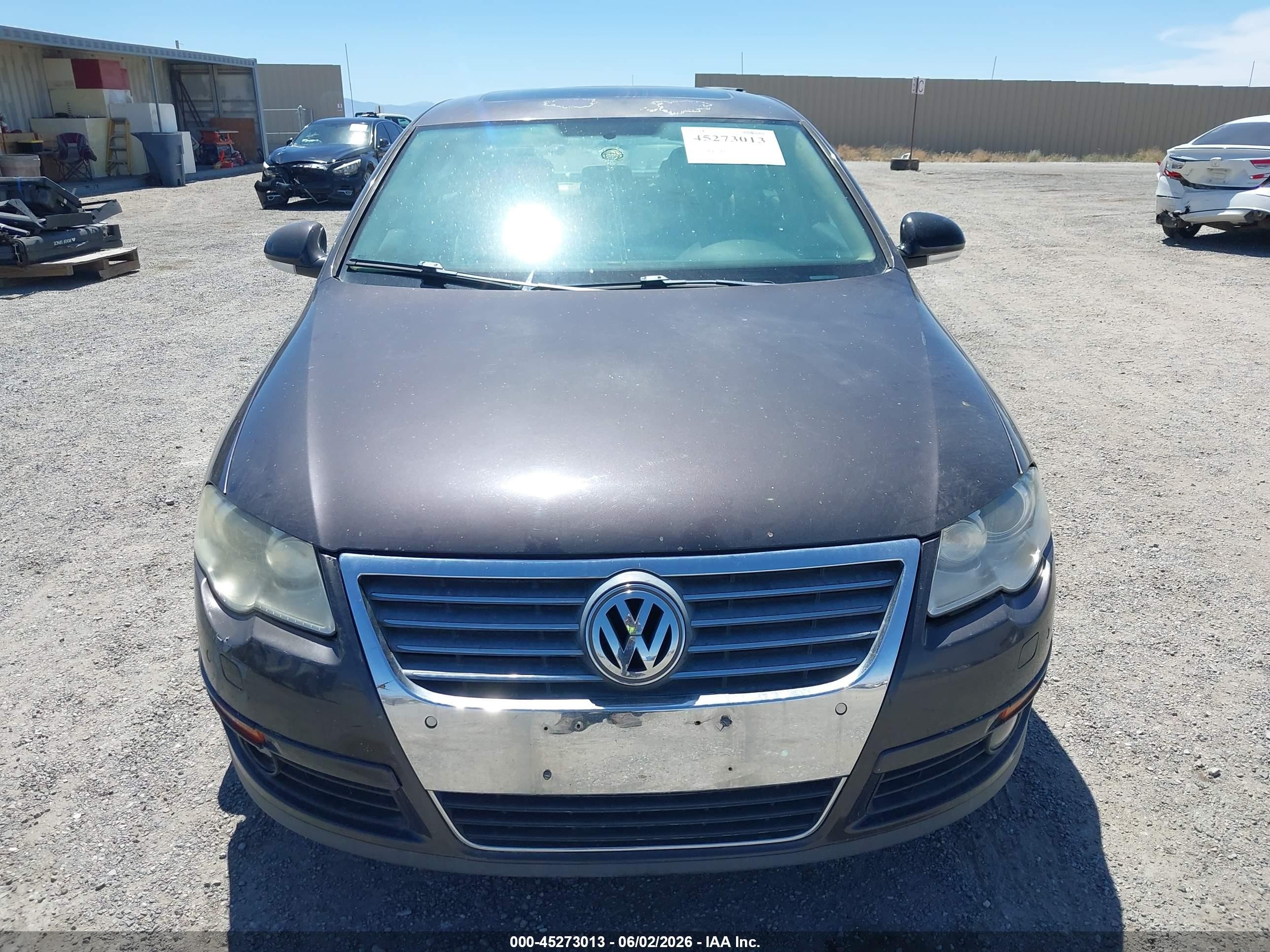 2006 Volkswagen Passat 3.6 Black vin: WVWFU73C36P165893