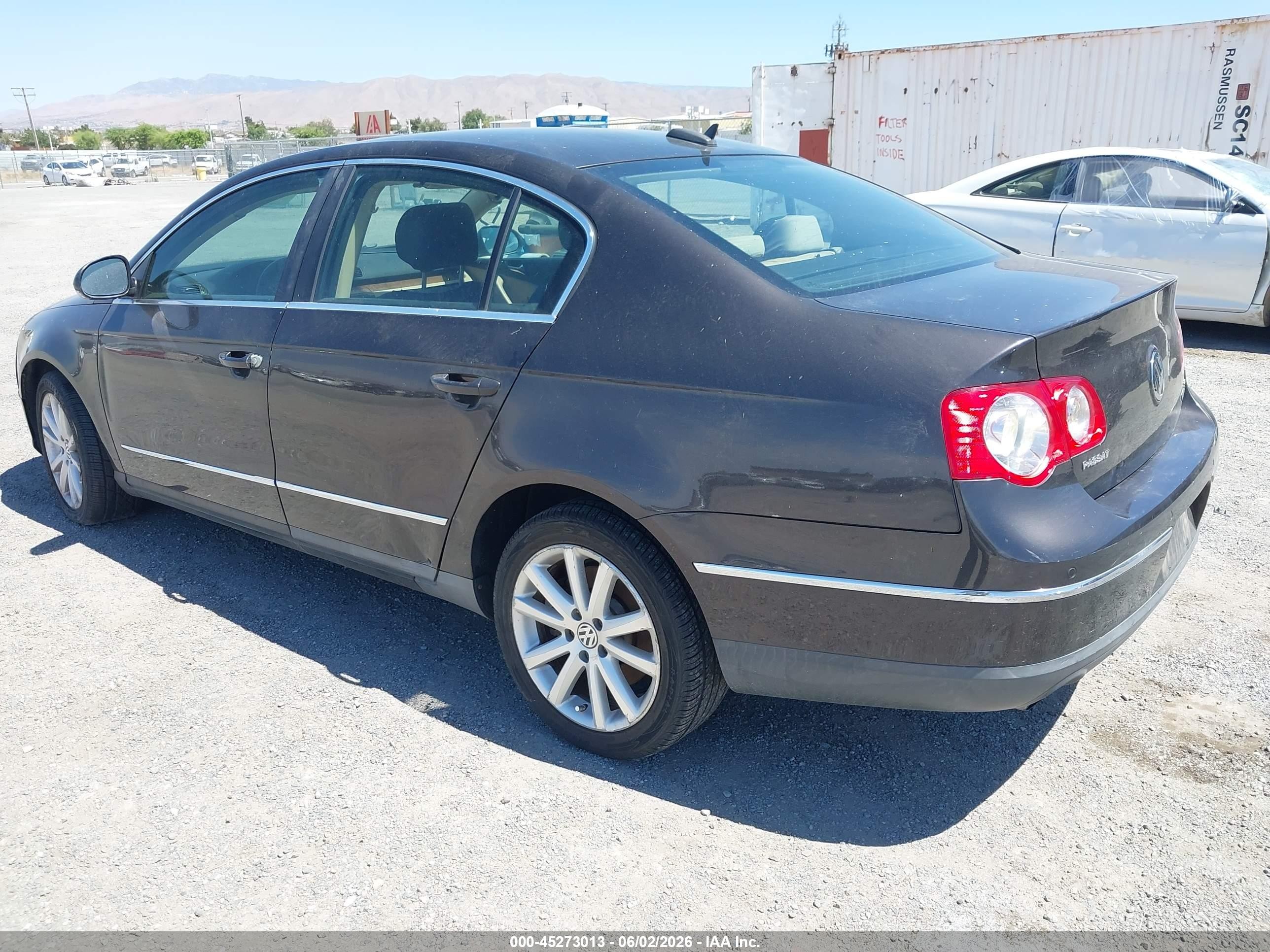 2006 Volkswagen Passat 3.6 Black vin: WVWFU73C36P165893