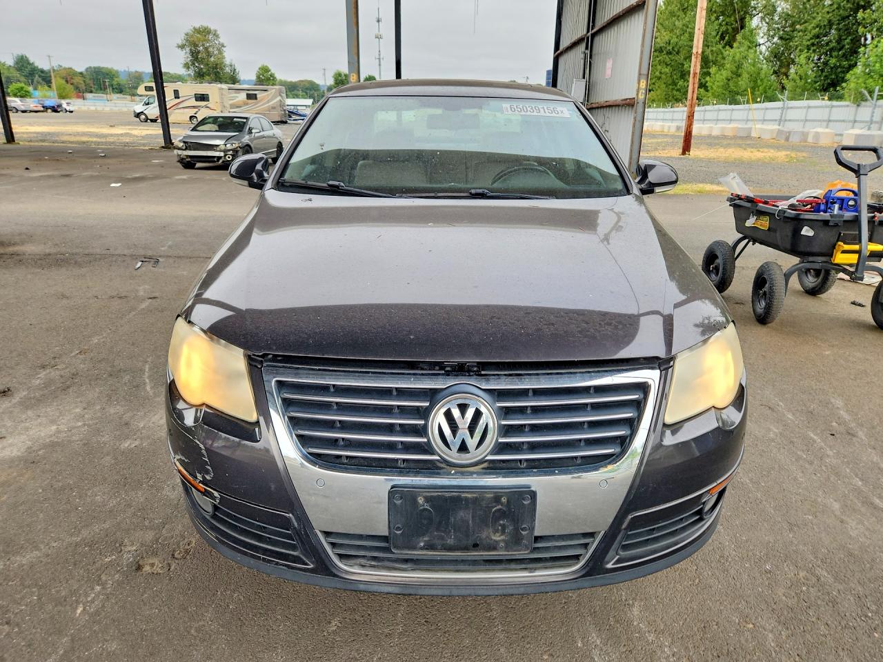 2007 Volkswagen Passat 3.6l 4motion Luxury Brown vin: WVWFU73C37E226706