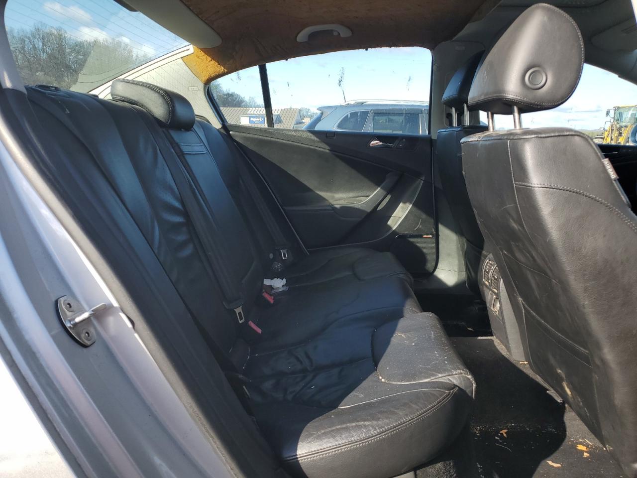 2006 Volkswagen Passat 3.6l 4motion Luxury Silver vin: WVWFU73C56P163448