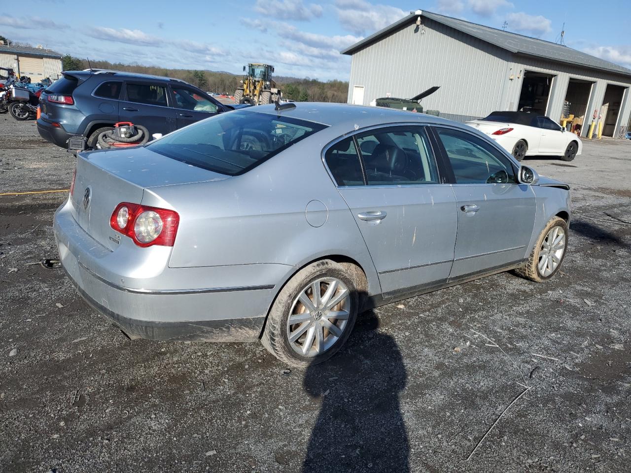 2006 Volkswagen Passat 3.6l 4motion Luxury Silver vin: WVWFU73C56P163448