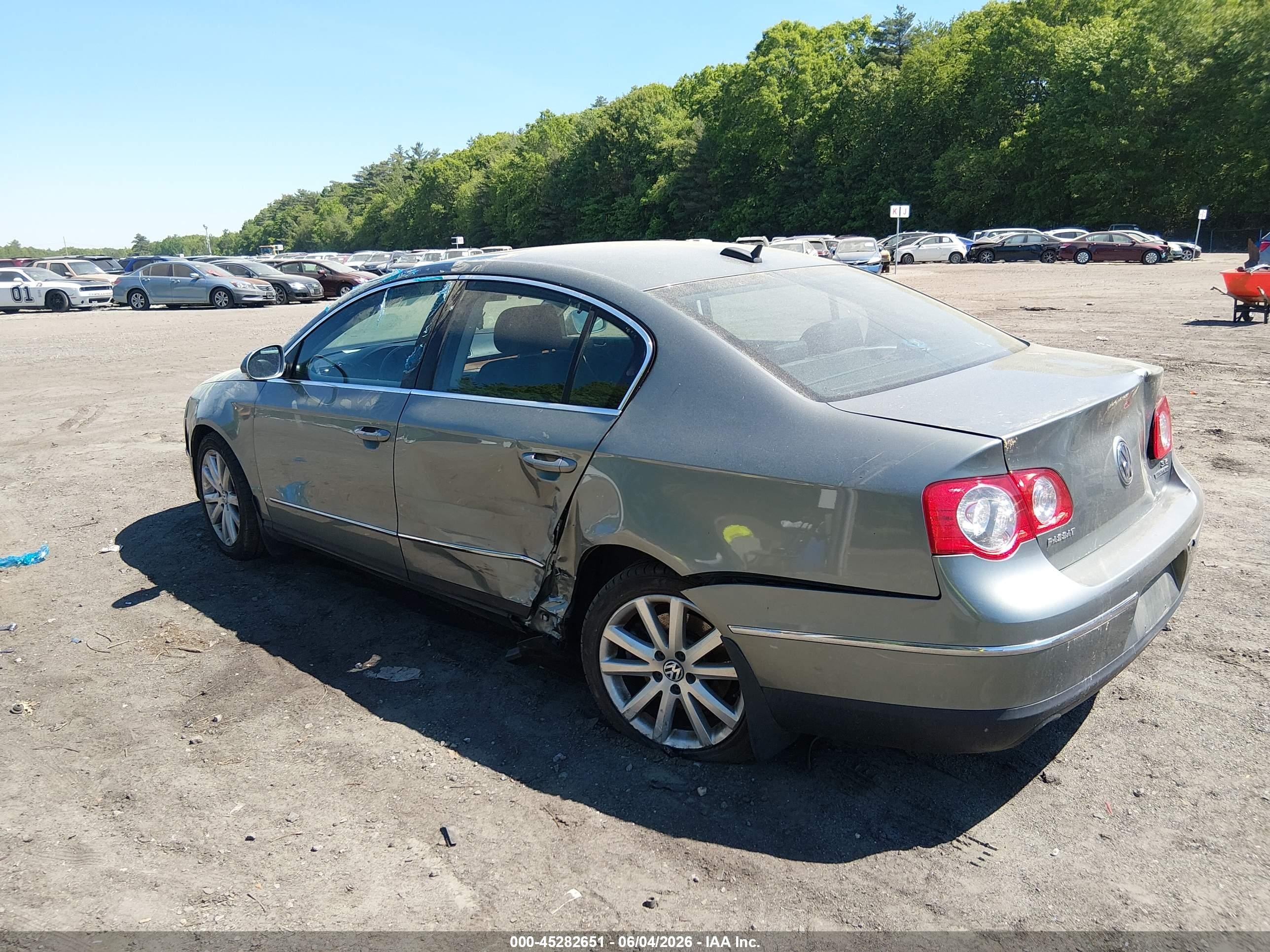 2006 Volkswagen Passat 3.6 Gray vin: WVWFU73C86P161046