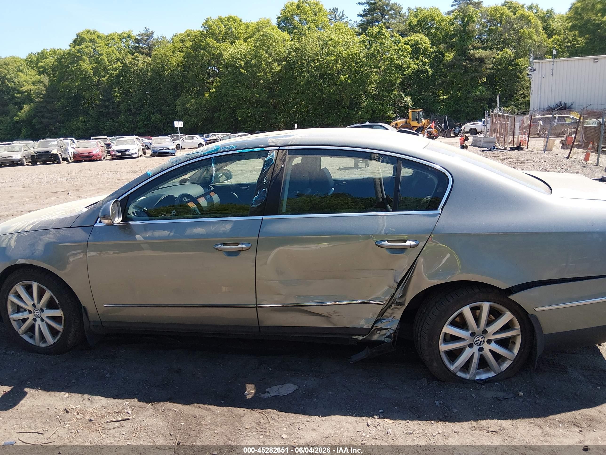 2006 Volkswagen Passat 3.6 Gray vin: WVWFU73C86P161046