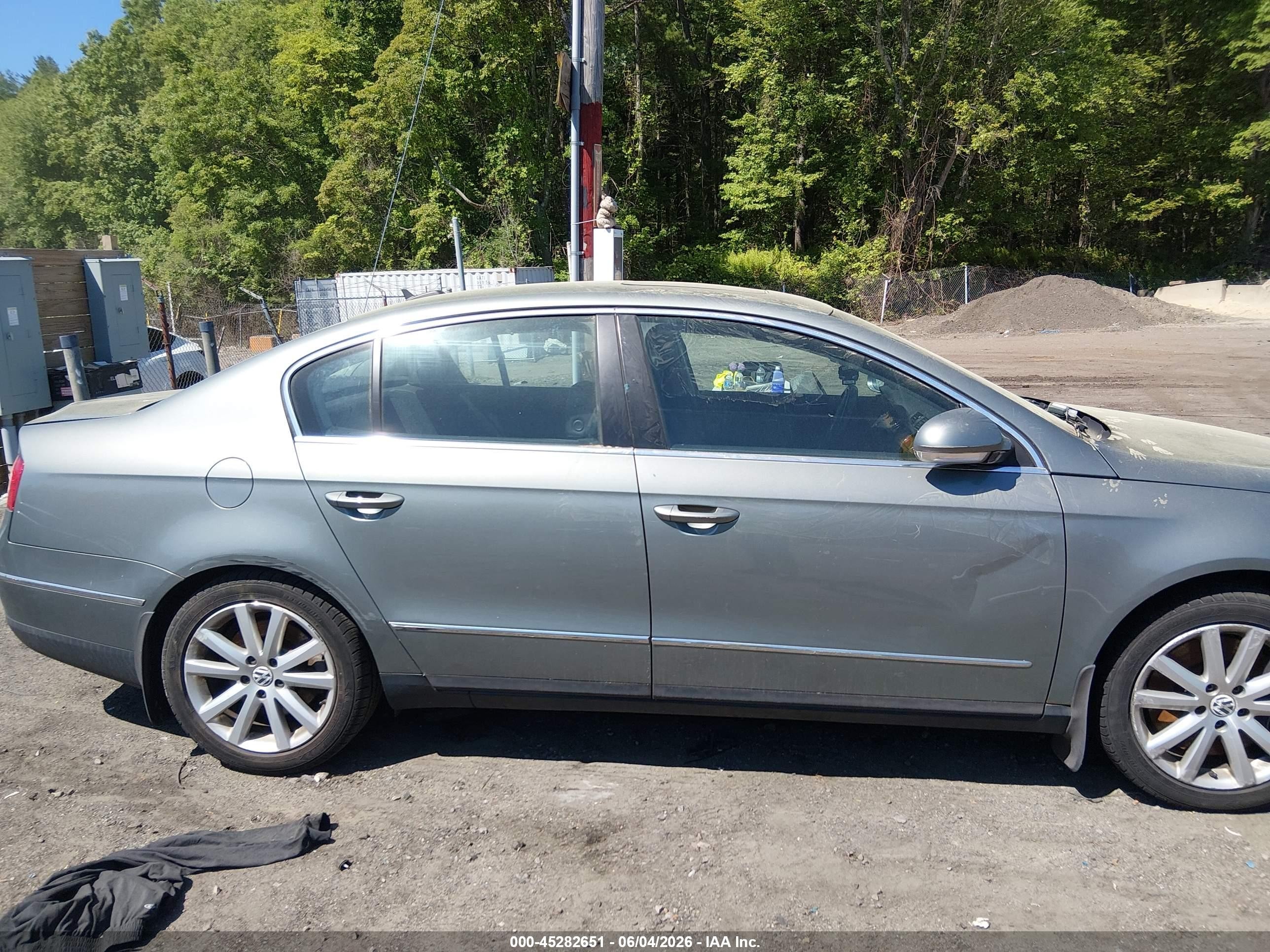 2006 Volkswagen Passat 3.6 Gray vin: WVWFU73C86P161046