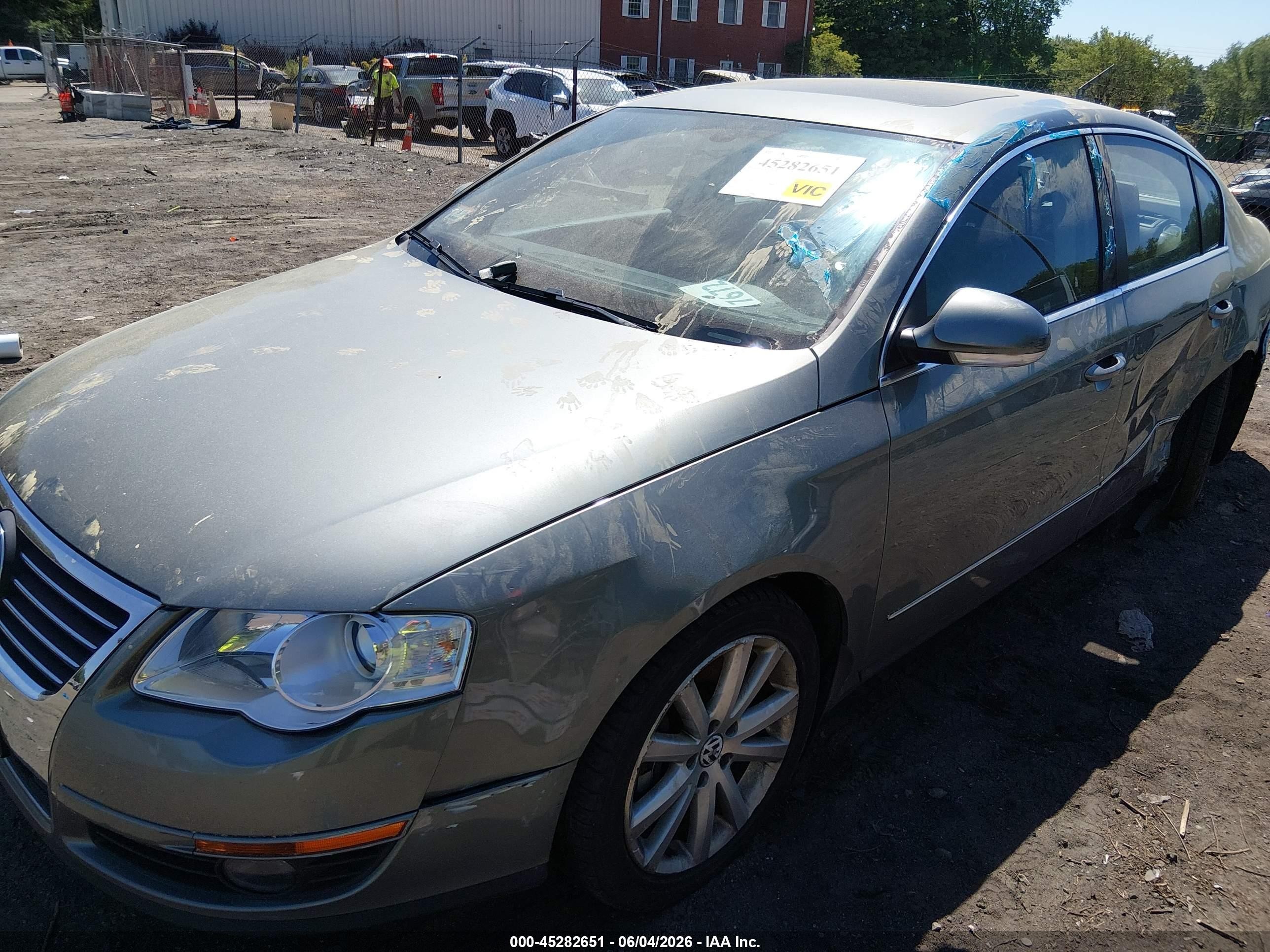 2006 Volkswagen Passat 3.6 Gray vin: WVWFU73C86P161046