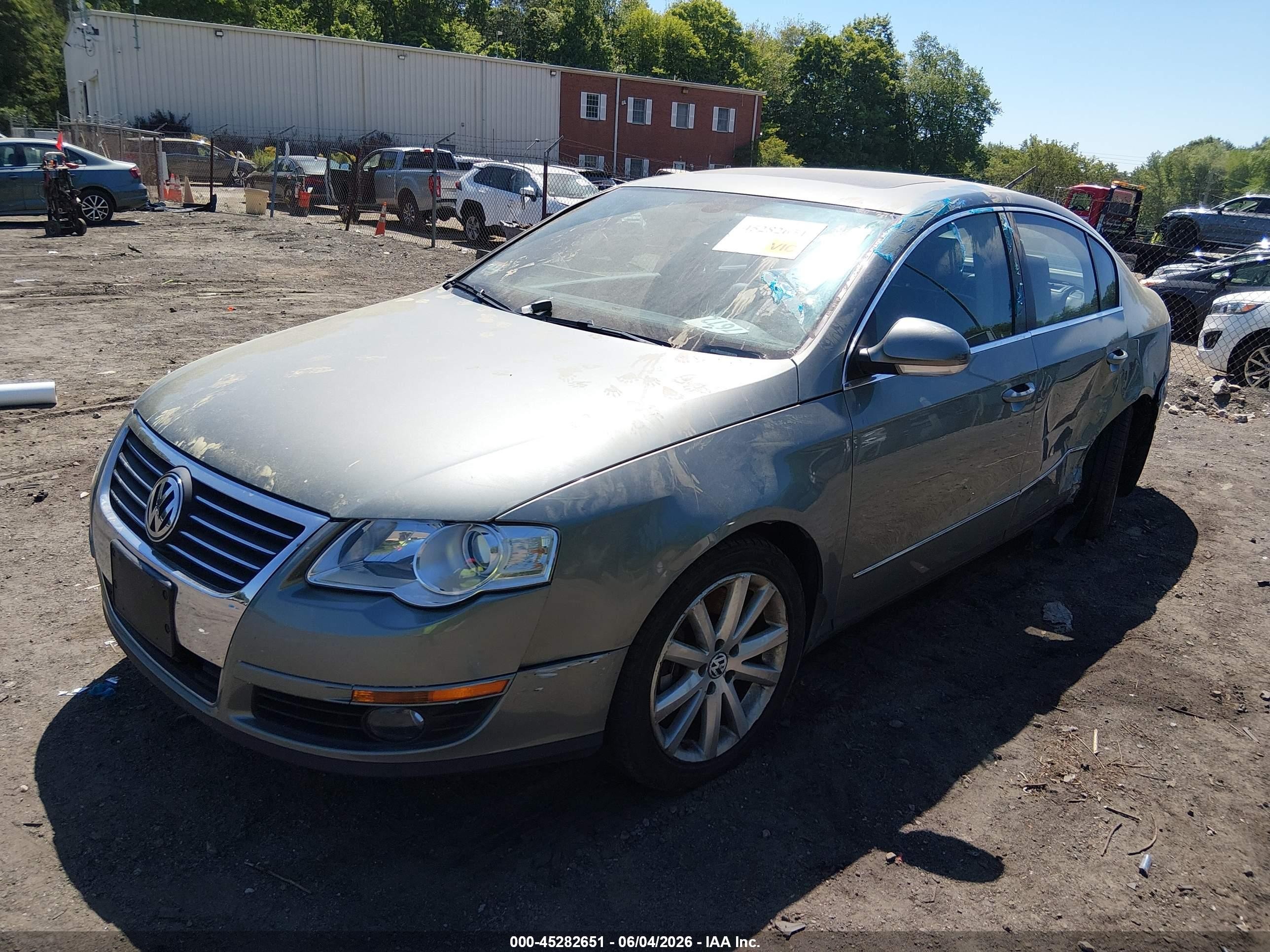 2006 Volkswagen Passat 3.6 Gray vin: WVWFU73C86P161046