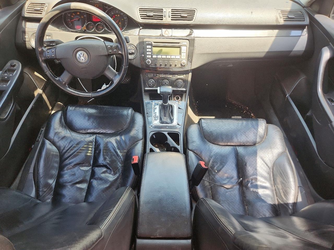 2007 Volkswagen Passat 3.6l 4motion Luxury Black vin: WVWFU73C87P003694