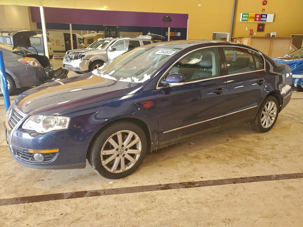 2006 Volkswagen Passat 3.6l 4motion Luxury Синий vin: WVWFU73CX6P131952