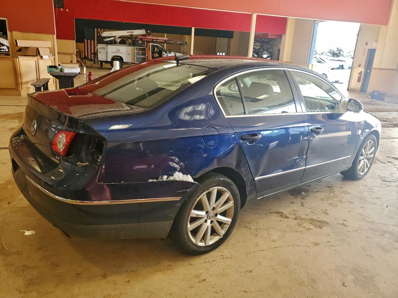 2006 Volkswagen Passat 3.6l 4motion Luxury Синий vin: WVWFU73CX6P131952