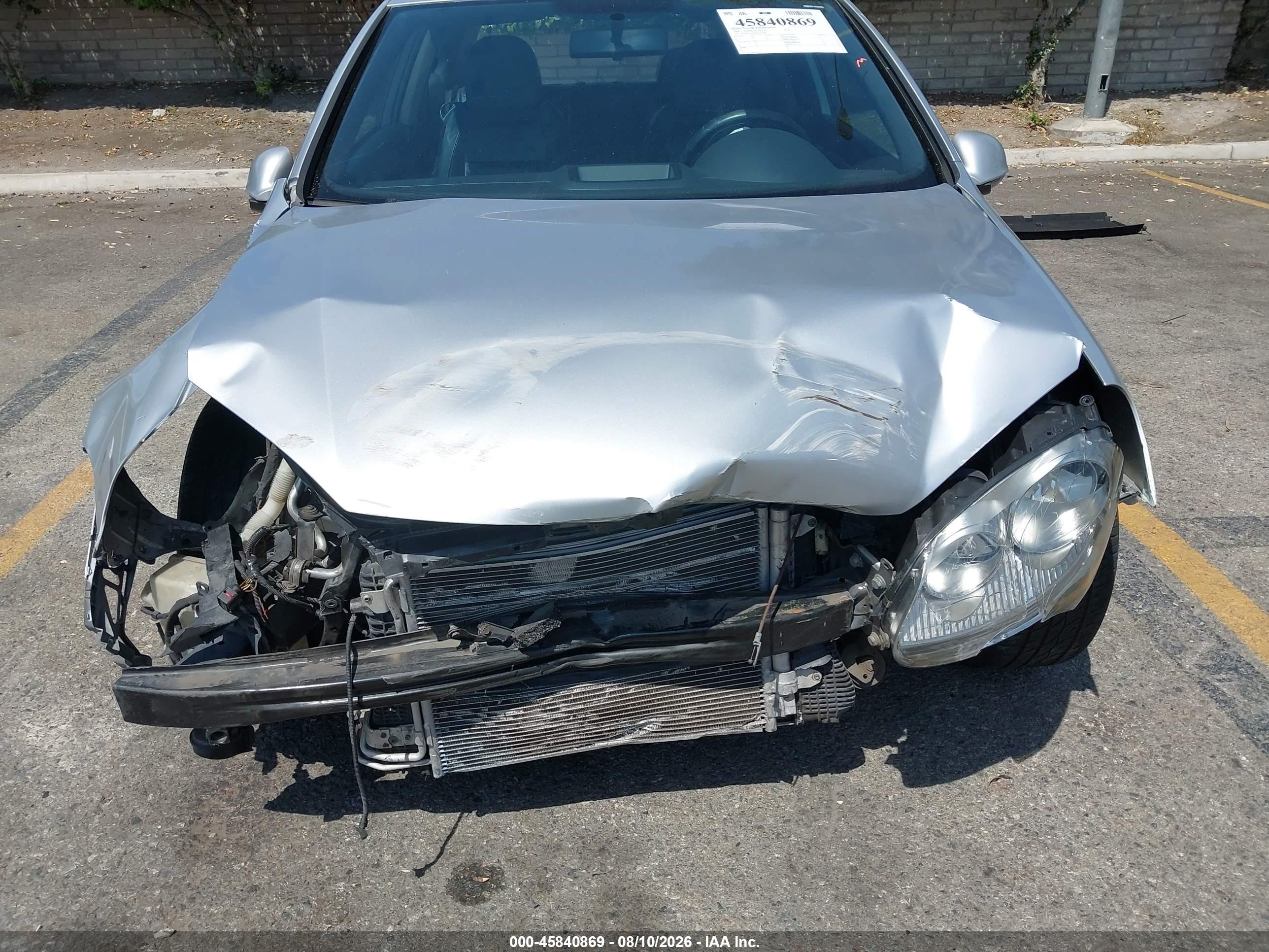 2006 Volkswagen Gti 2-door Silver vin: WVWFV71K06W059298