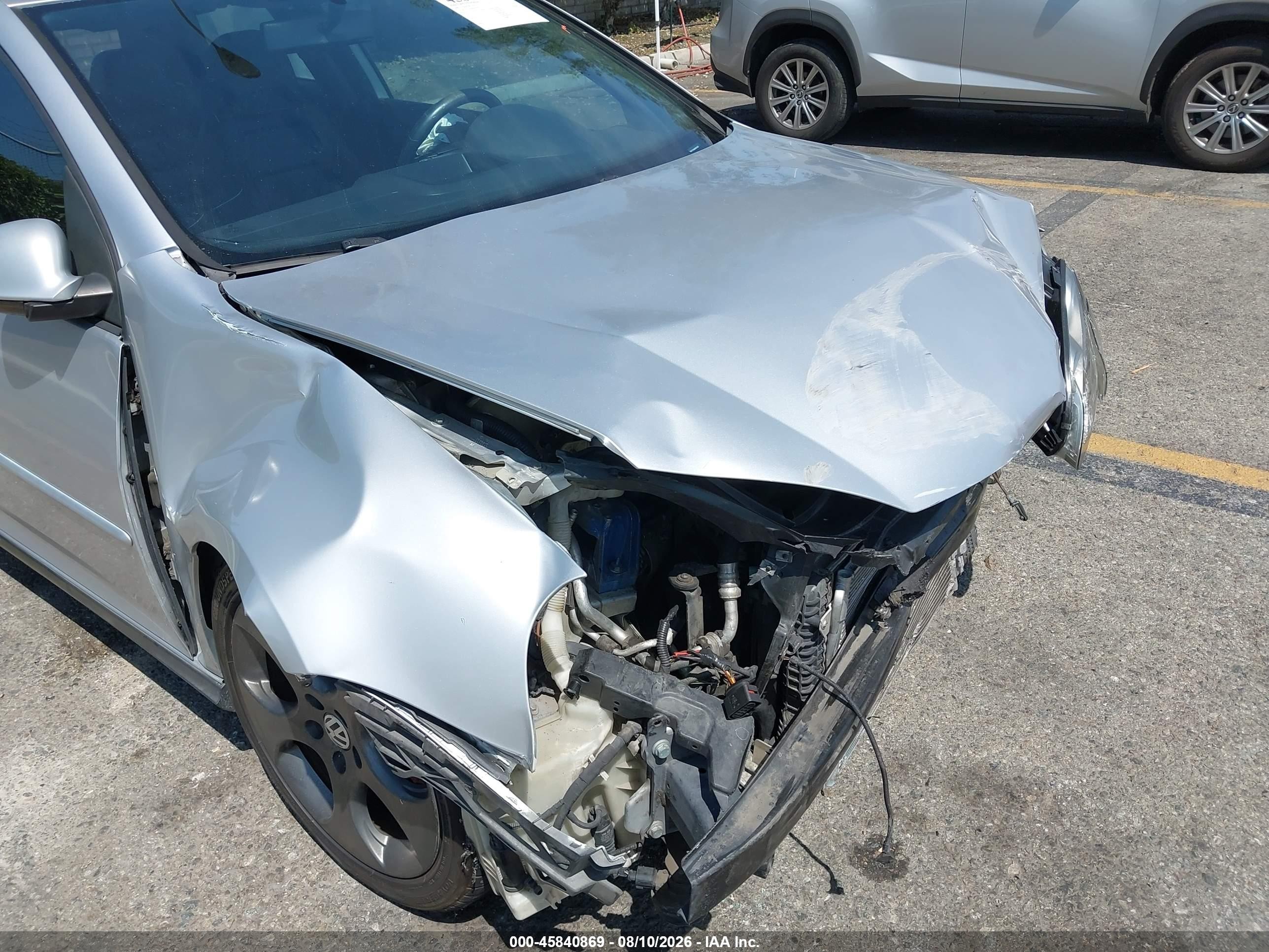 2006 Volkswagen Gti 2-door Silver vin: WVWFV71K06W059298