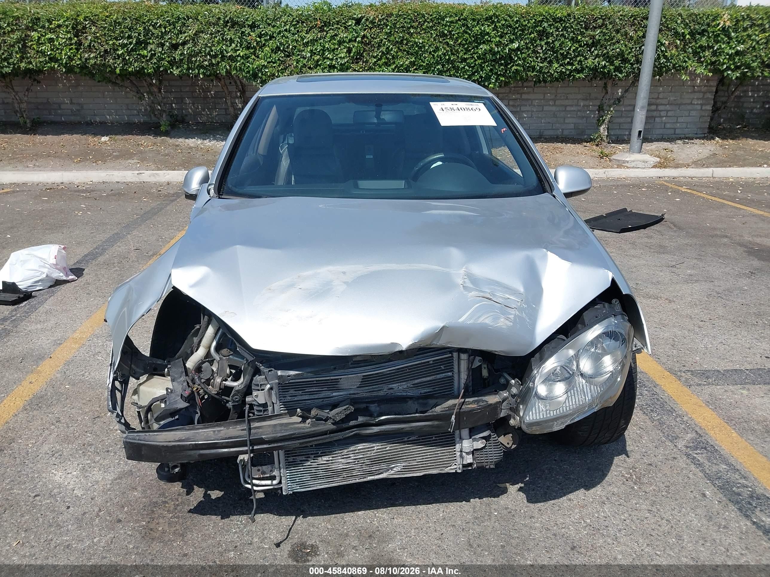 2006 Volkswagen Gti 2-door Silver vin: WVWFV71K06W059298