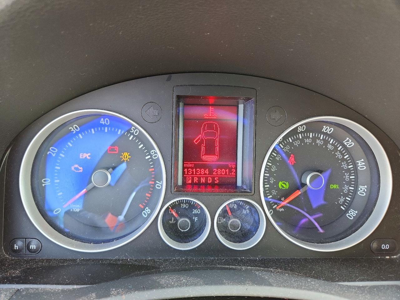2009 Volkswagen Gti Red vin: WVWFV71K09W058253
