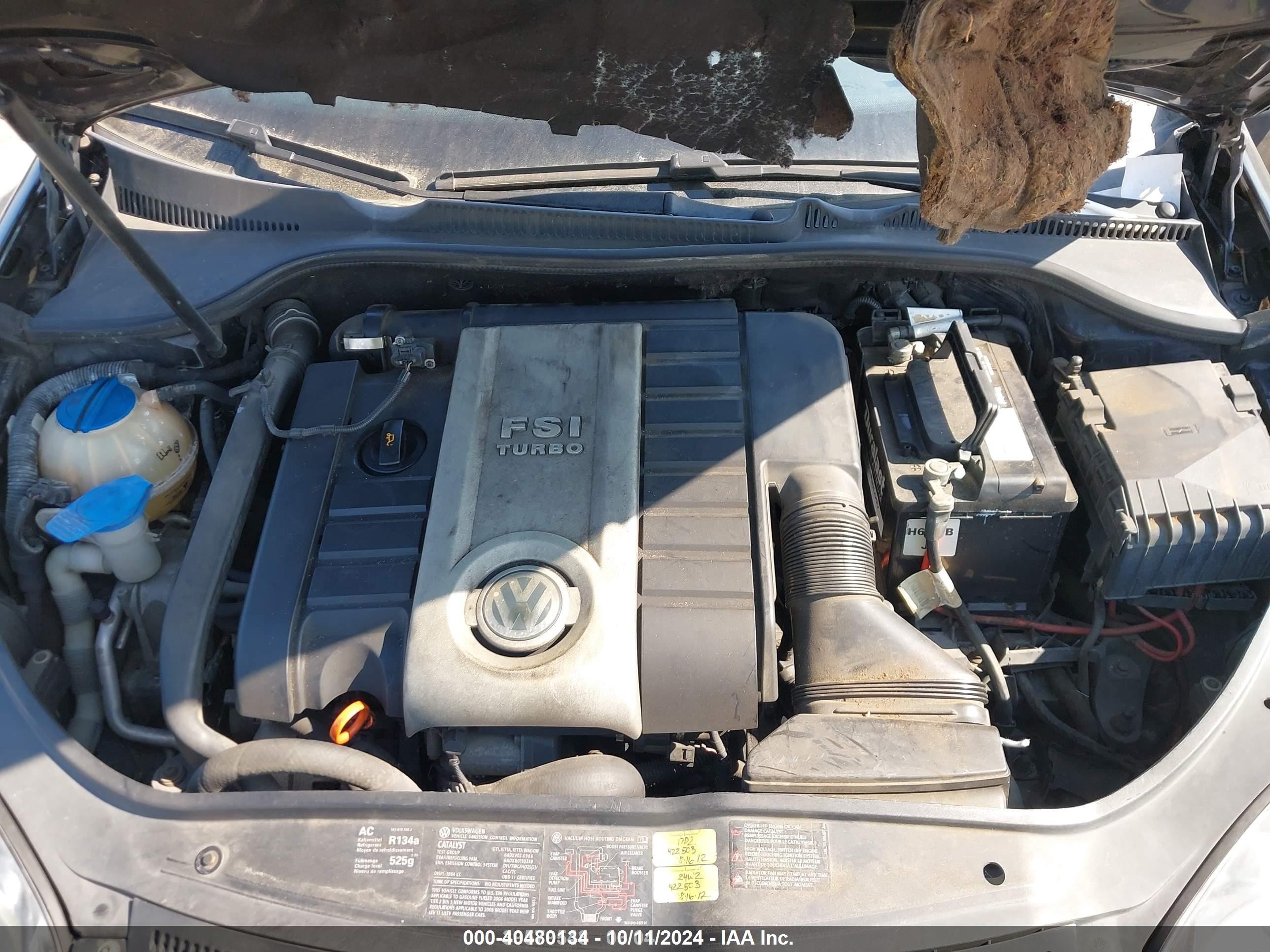 2006 Volkswagen Gti 2-door vin: WVWFV71K16W108881