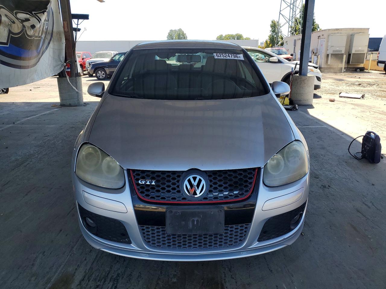 2008 Volkswagen Gti Silver vin: WVWFV71K18W092152