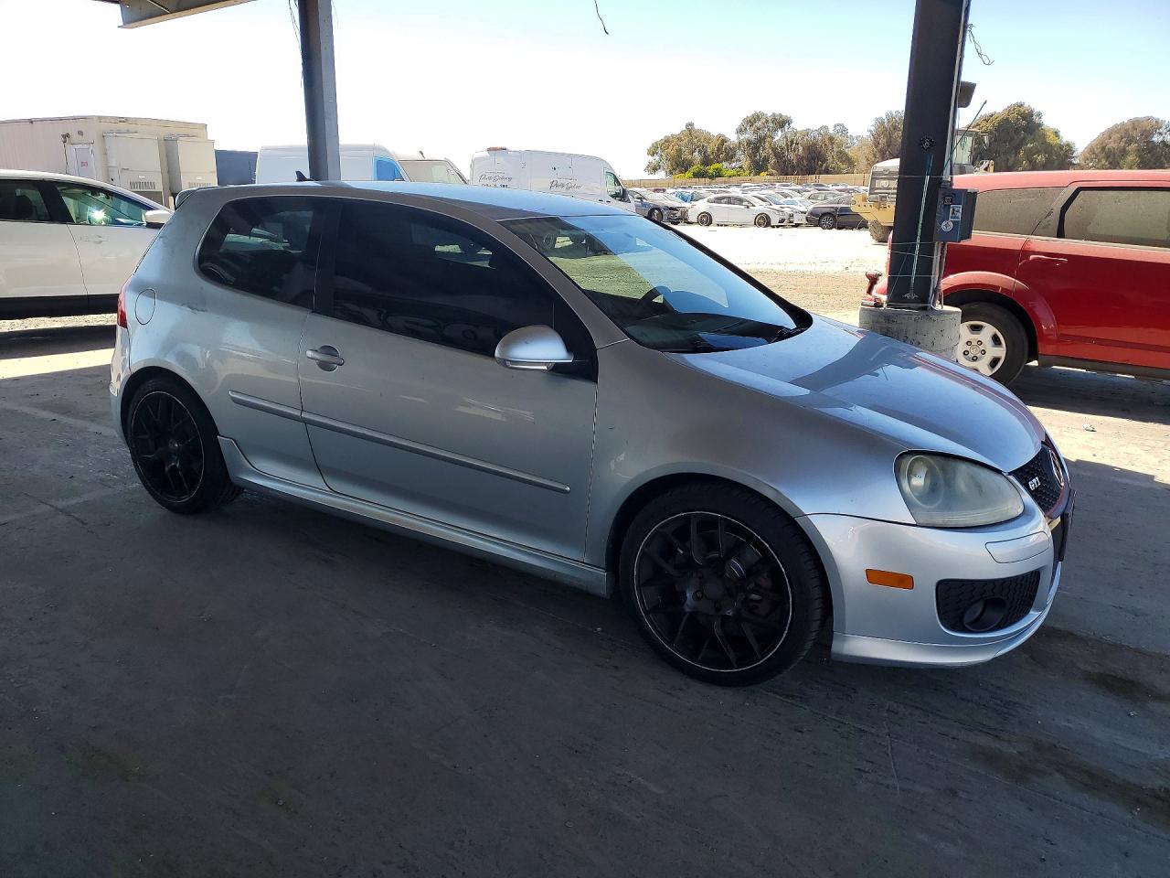 2008 Volkswagen Gti Silver vin: WVWFV71K18W092152