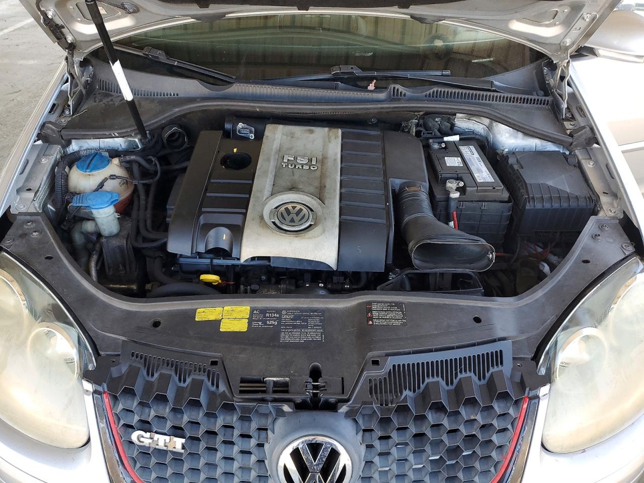 2008 Volkswagen Gti Silver vin: WVWFV71K18W092152