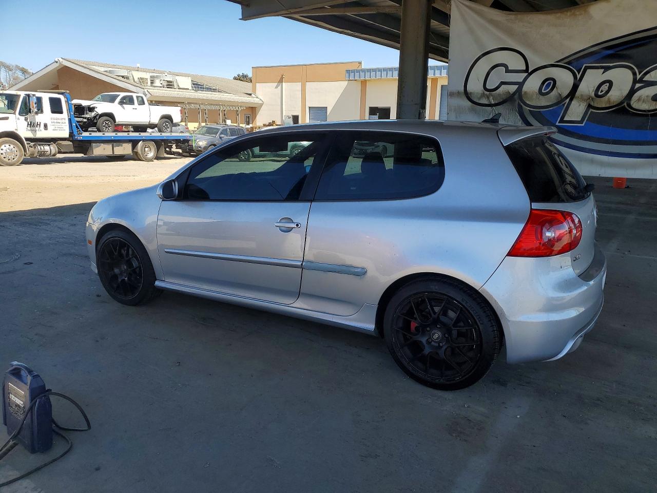 2008 Volkswagen Gti Silver vin: WVWFV71K18W092152