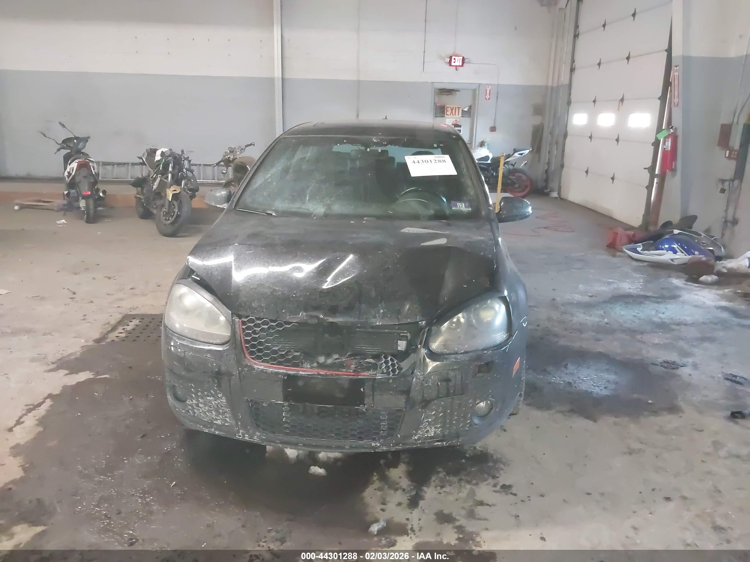 2006 Volkswagen Gti 2-door Black vin: WVWFV71K26W127178